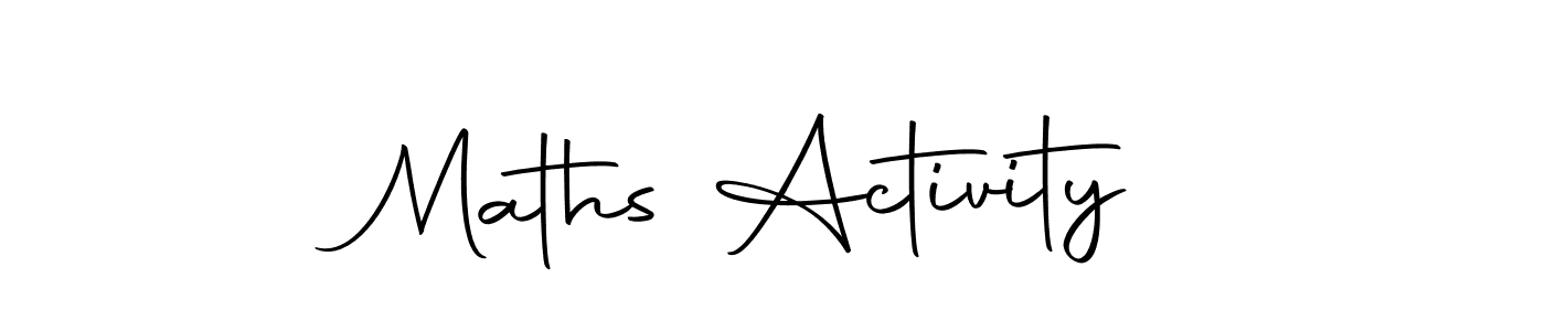 How to make Maths Activity name signature. Use Autography-DOLnW style for creating short signs online. This is the latest handwritten sign. Maths Activity signature style 10 images and pictures png