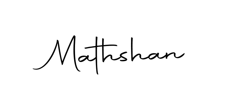 Mathshan stylish signature style. Best Handwritten Sign (Autography-DOLnW) for my name. Handwritten Signature Collection Ideas for my name Mathshan. Mathshan signature style 10 images and pictures png