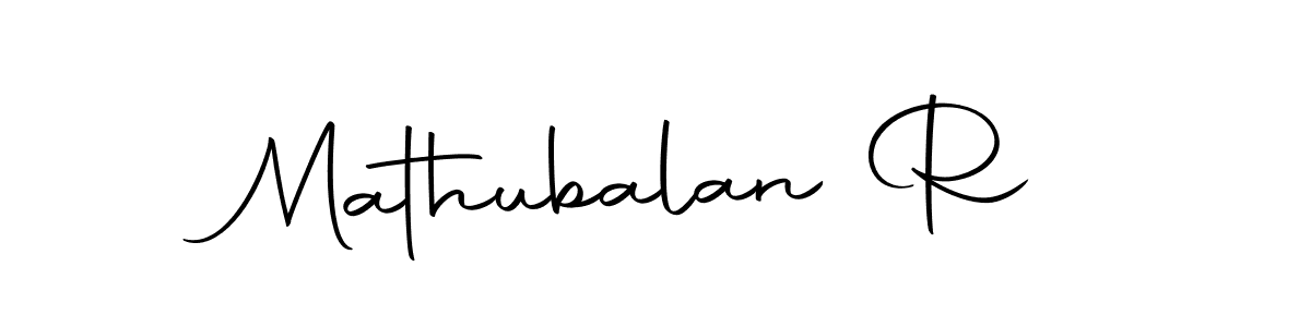 Similarly Autography-DOLnW is the best handwritten signature design. Signature creator online .You can use it as an online autograph creator for name Mathubalan R. Mathubalan R signature style 10 images and pictures png