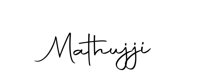 You should practise on your own different ways (Autography-DOLnW) to write your name (Mathujji) in signature. don't let someone else do it for you. Mathujji signature style 10 images and pictures png
