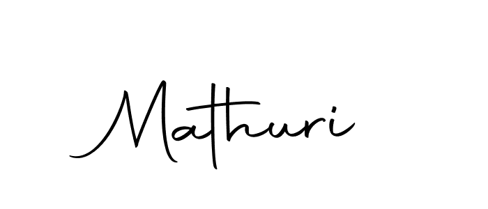 Make a beautiful signature design for name Mathuri. With this signature (Autography-DOLnW) style, you can create a handwritten signature for free. Mathuri signature style 10 images and pictures png