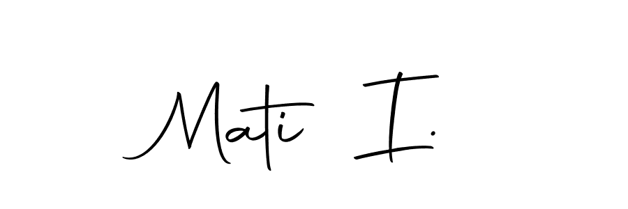 Make a short Matić I. signature style. Manage your documents anywhere anytime using Autography-DOLnW. Create and add eSignatures, submit forms, share and send files easily. Matić I. signature style 10 images and pictures png