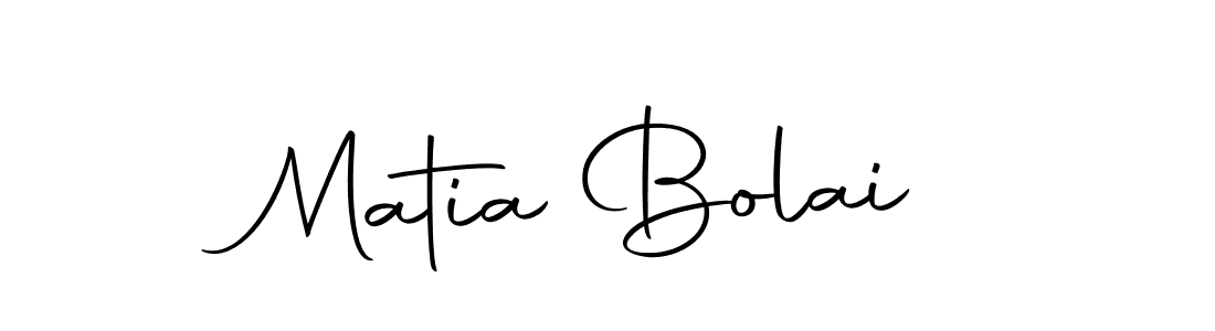 Use a signature maker to create a handwritten signature online. With this signature software, you can design (Autography-DOLnW) your own signature for name Matia Bolai. Matia Bolai signature style 10 images and pictures png