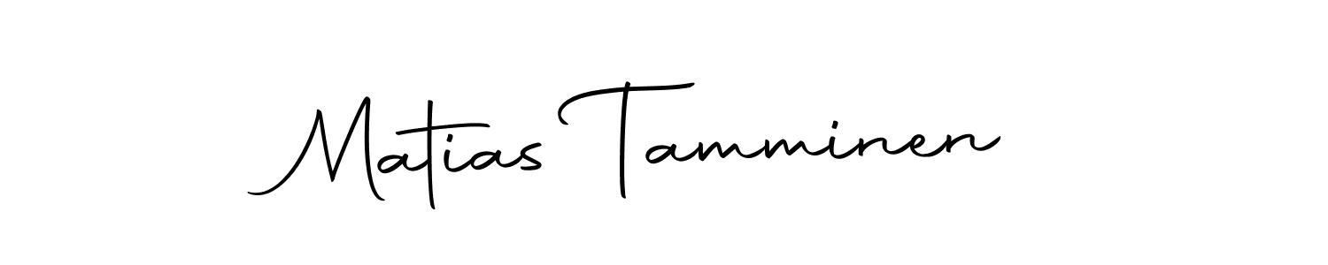 Make a short Matias Tamminen signature style. Manage your documents anywhere anytime using Autography-DOLnW. Create and add eSignatures, submit forms, share and send files easily. Matias Tamminen signature style 10 images and pictures png
