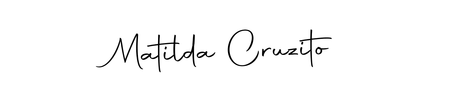 Matilda Cruzito stylish signature style. Best Handwritten Sign (Autography-DOLnW) for my name. Handwritten Signature Collection Ideas for my name Matilda Cruzito. Matilda Cruzito signature style 10 images and pictures png