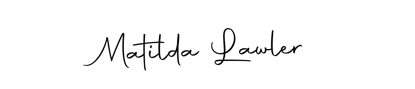 How to make Matilda Lawler signature? Autography-DOLnW is a professional autograph style. Create handwritten signature for Matilda Lawler name. Matilda Lawler signature style 10 images and pictures png