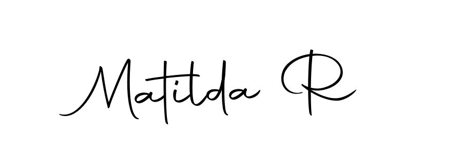 Once you've used our free online signature maker to create your best signature Autography-DOLnW style, it's time to enjoy all of the benefits that Matilda R name signing documents. Matilda R signature style 10 images and pictures png