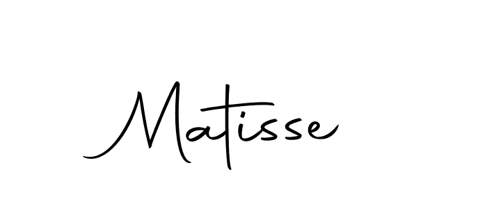 Create a beautiful signature design for name Matisse. With this signature (Autography-DOLnW) fonts, you can make a handwritten signature for free. Matisse signature style 10 images and pictures png