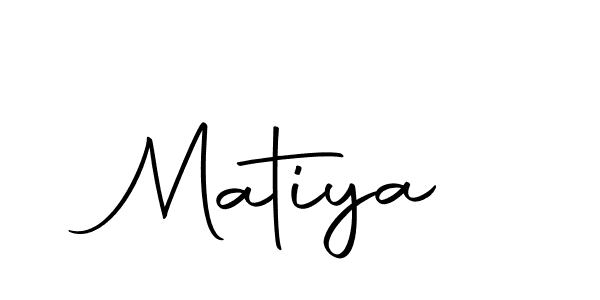 How to make Matiya signature? Autography-DOLnW is a professional autograph style. Create handwritten signature for Matiya name. Matiya signature style 10 images and pictures png