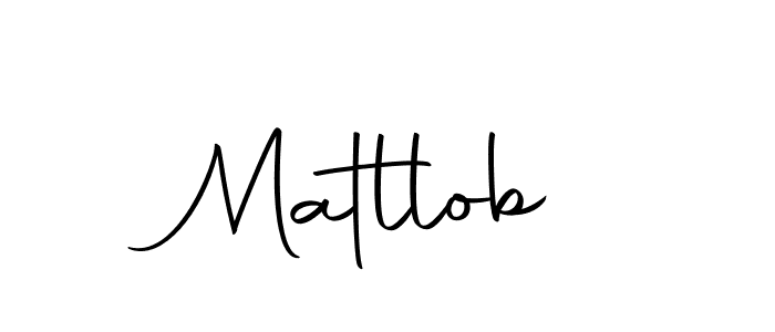 Create a beautiful signature design for name Matllob. With this signature (Autography-DOLnW) fonts, you can make a handwritten signature for free. Matllob signature style 10 images and pictures png