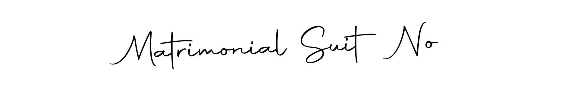 Also we have Matrimonial Suit No name is the best signature style. Create professional handwritten signature collection using Autography-DOLnW autograph style. Matrimonial Suit No signature style 10 images and pictures png