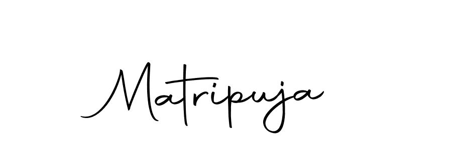 How to make Matripuja name signature. Use Autography-DOLnW style for creating short signs online. This is the latest handwritten sign. Matripuja signature style 10 images and pictures png