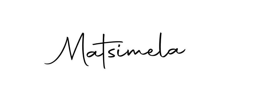 Make a beautiful signature design for name Matsimela. With this signature (Autography-DOLnW) style, you can create a handwritten signature for free. Matsimela signature style 10 images and pictures png