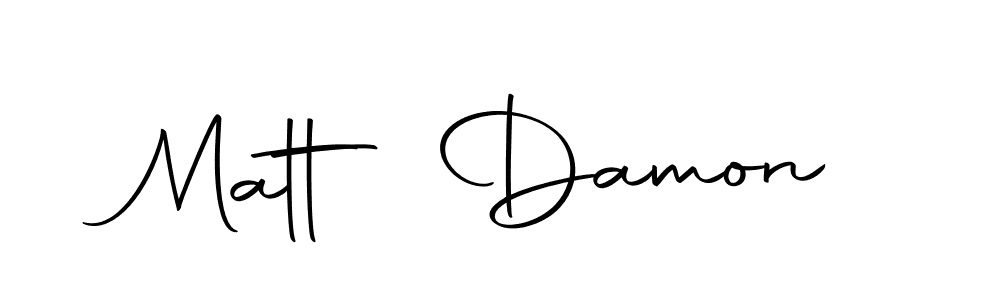 Design your own signature with our free online signature maker. With this signature software, you can create a handwritten (Autography-DOLnW) signature for name Matt Damon. Matt Damon signature style 10 images and pictures png