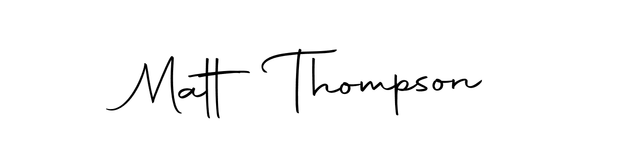 It looks lik you need a new signature style for name Matt Thompson. Design unique handwritten (Autography-DOLnW) signature with our free signature maker in just a few clicks. Matt Thompson signature style 10 images and pictures png