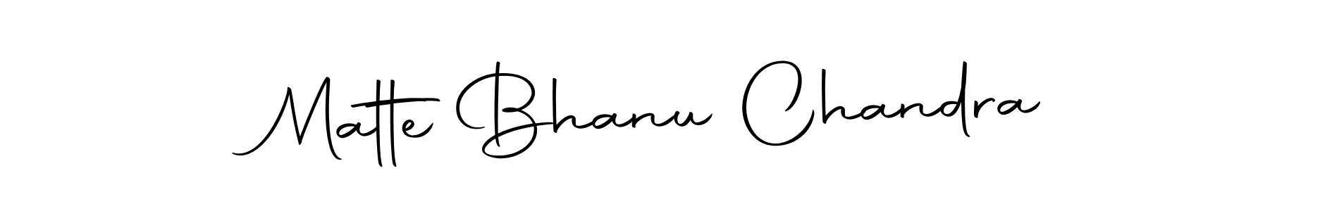 It looks lik you need a new signature style for name Matte Bhanu Chandra. Design unique handwritten (Autography-DOLnW) signature with our free signature maker in just a few clicks. Matte Bhanu Chandra signature style 10 images and pictures png