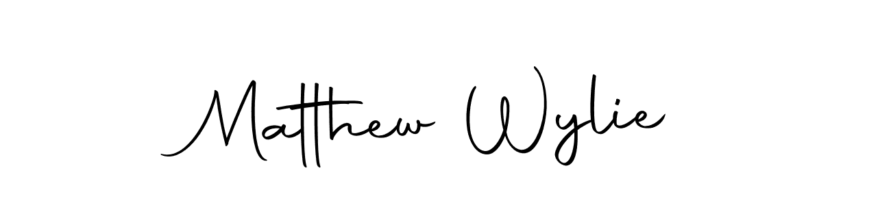 Use a signature maker to create a handwritten signature online. With this signature software, you can design (Autography-DOLnW) your own signature for name Matthew Wylie. Matthew Wylie signature style 10 images and pictures png