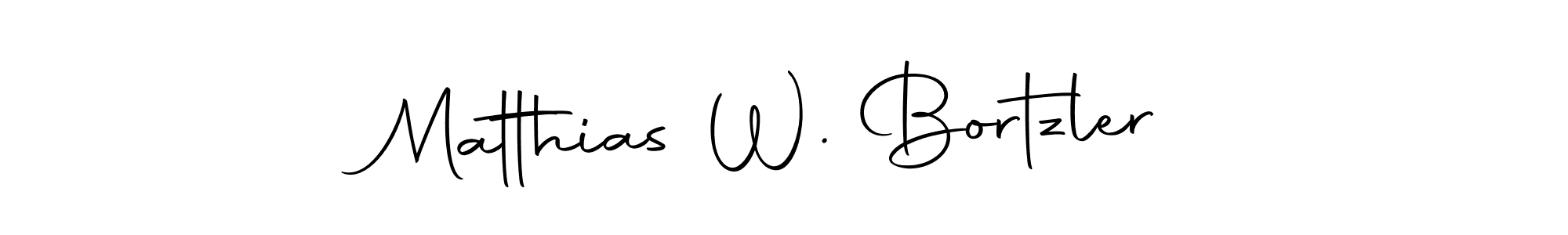 It looks lik you need a new signature style for name Matthias W. Bortzler. Design unique handwritten (Autography-DOLnW) signature with our free signature maker in just a few clicks. Matthias W. Bortzler signature style 10 images and pictures png