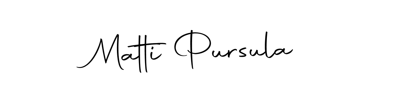 Matti Pursula stylish signature style. Best Handwritten Sign (Autography-DOLnW) for my name. Handwritten Signature Collection Ideas for my name Matti Pursula. Matti Pursula signature style 10 images and pictures png