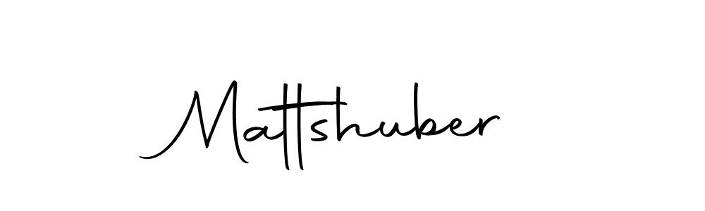 You can use this online signature creator to create a handwritten signature for the name Mattshuber. This is the best online autograph maker. Mattshuber signature style 10 images and pictures png