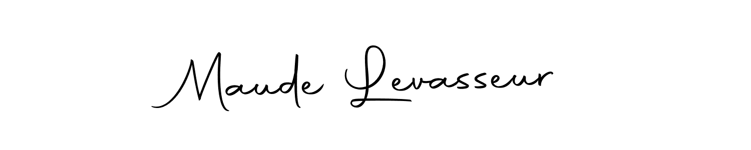 You should practise on your own different ways (Autography-DOLnW) to write your name (Maude Levasseur) in signature. don't let someone else do it for you. Maude Levasseur signature style 10 images and pictures png