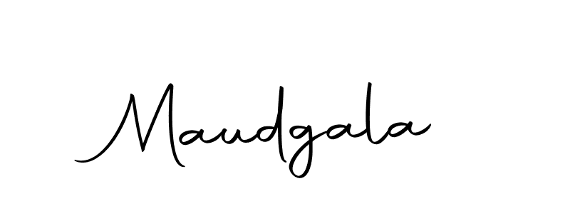 Maudgala stylish signature style. Best Handwritten Sign (Autography-DOLnW) for my name. Handwritten Signature Collection Ideas for my name Maudgala. Maudgala signature style 10 images and pictures png