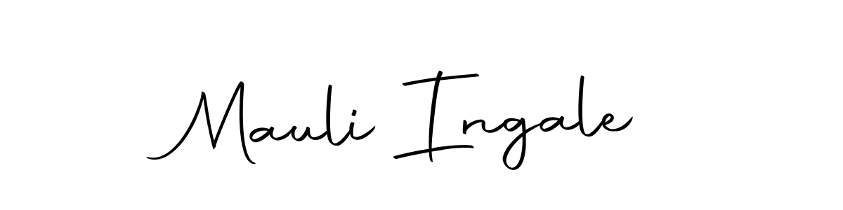 Make a short Mauli Ingale signature style. Manage your documents anywhere anytime using Autography-DOLnW. Create and add eSignatures, submit forms, share and send files easily. Mauli Ingale signature style 10 images and pictures png