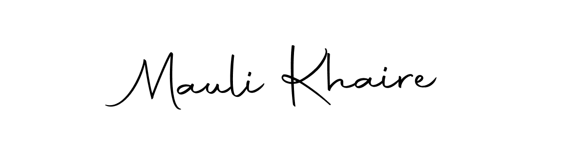 if you are searching for the best signature style for your name Mauli Khaire. so please give up your signature search. here we have designed multiple signature styles  using Autography-DOLnW. Mauli Khaire signature style 10 images and pictures png
