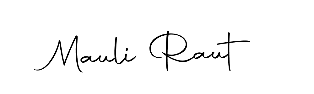 Make a beautiful signature design for name Mauli Raut. Use this online signature maker to create a handwritten signature for free. Mauli Raut signature style 10 images and pictures png