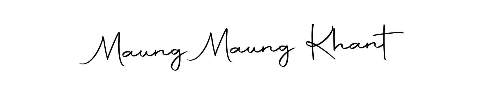 You can use this online signature creator to create a handwritten signature for the name Maung Maung Khant. This is the best online autograph maker. Maung Maung Khant signature style 10 images and pictures png