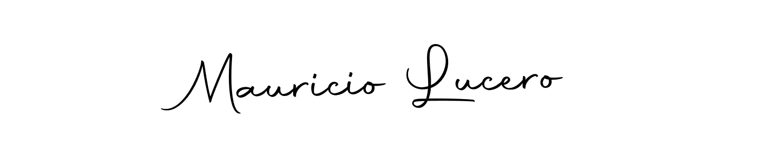 Make a beautiful signature design for name Mauricio Lucero. Use this online signature maker to create a handwritten signature for free. Mauricio Lucero signature style 10 images and pictures png