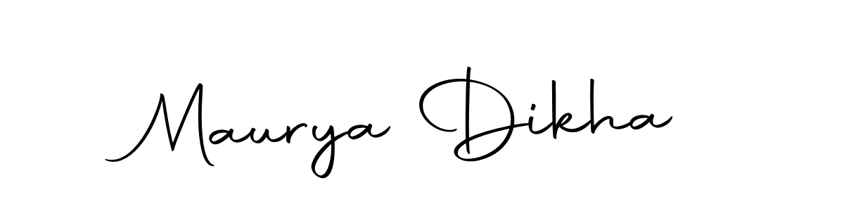 It looks lik you need a new signature style for name Maurya Dikha. Design unique handwritten (Autography-DOLnW) signature with our free signature maker in just a few clicks. Maurya Dikha signature style 10 images and pictures png