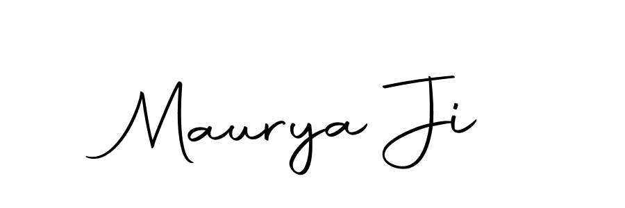 if you are searching for the best signature style for your name Maurya Ji. so please give up your signature search. here we have designed multiple signature styles  using Autography-DOLnW. Maurya Ji signature style 10 images and pictures png