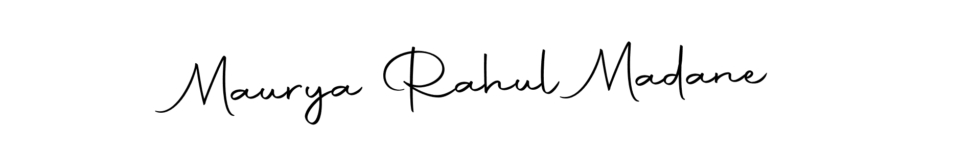 You should practise on your own different ways (Autography-DOLnW) to write your name (Maurya Rahul Madane) in signature. don't let someone else do it for you. Maurya Rahul Madane signature style 10 images and pictures png