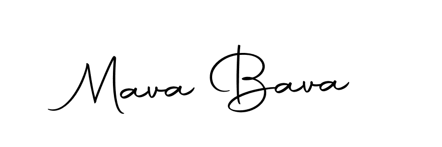 You should practise on your own different ways (Autography-DOLnW) to write your name (Mava Bava) in signature. don't let someone else do it for you. Mava Bava signature style 10 images and pictures png