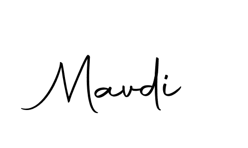 Use a signature maker to create a handwritten signature online. With this signature software, you can design (Autography-DOLnW) your own signature for name Mavdi. Mavdi signature style 10 images and pictures png