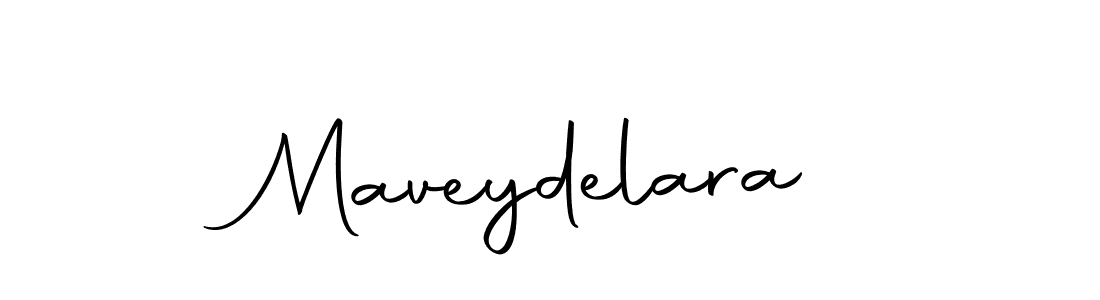 How to make Maveydelara name signature. Use Autography-DOLnW style for creating short signs online. This is the latest handwritten sign. Maveydelara signature style 10 images and pictures png