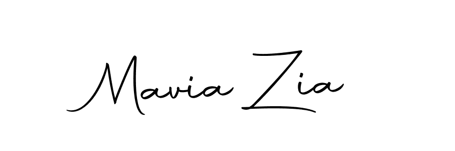 Use a signature maker to create a handwritten signature online. With this signature software, you can design (Autography-DOLnW) your own signature for name Mavia Zia. Mavia Zia signature style 10 images and pictures png