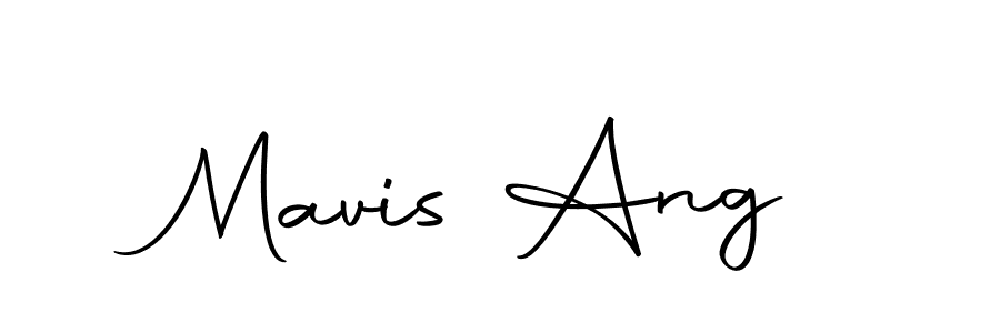 Here are the top 10 professional signature styles for the name Mavis Ang. These are the best autograph styles you can use for your name. Mavis Ang signature style 10 images and pictures png