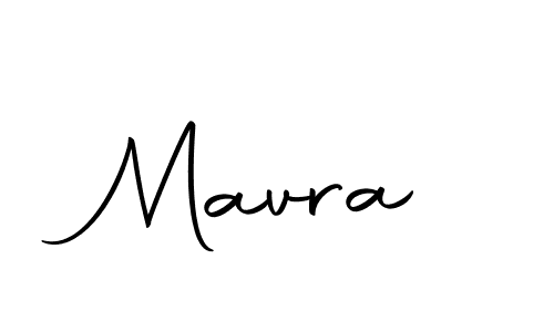 Create a beautiful signature design for name Mavra. With this signature (Autography-DOLnW) fonts, you can make a handwritten signature for free. Mavra signature style 10 images and pictures png