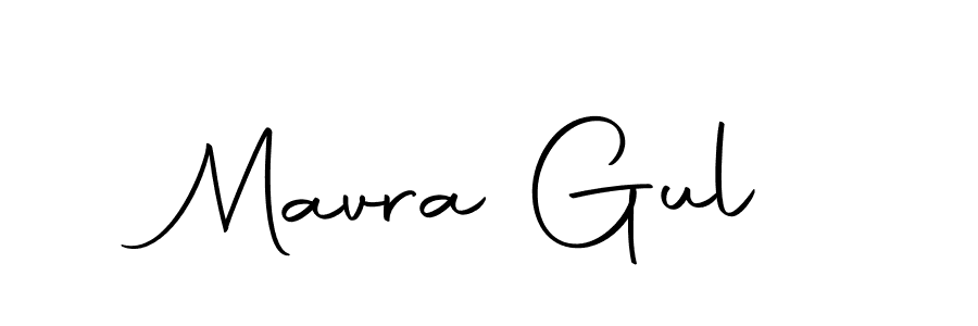 Create a beautiful signature design for name Mavra Gul. With this signature (Autography-DOLnW) fonts, you can make a handwritten signature for free. Mavra Gul signature style 10 images and pictures png