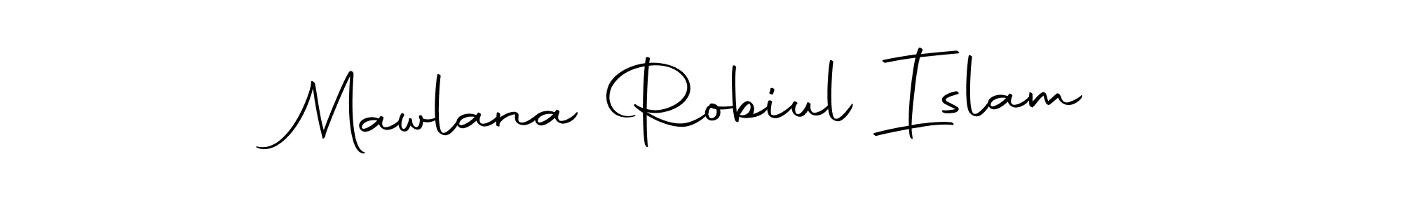 Also we have Mawlana Robiul Islam name is the best signature style. Create professional handwritten signature collection using Autography-DOLnW autograph style. Mawlana Robiul Islam signature style 10 images and pictures png