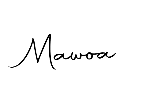 Mawoa stylish signature style. Best Handwritten Sign (Autography-DOLnW) for my name. Handwritten Signature Collection Ideas for my name Mawoa. Mawoa signature style 10 images and pictures png