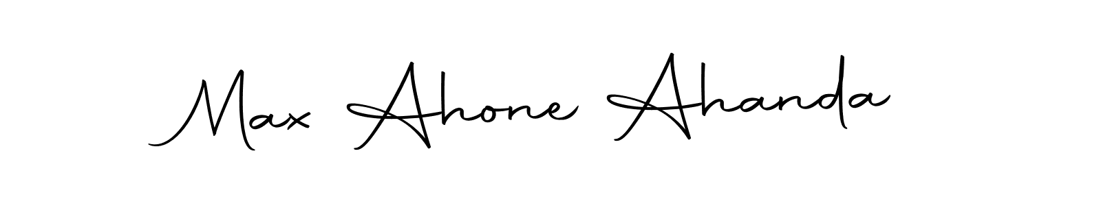 Use a signature maker to create a handwritten signature online. With this signature software, you can design (Autography-DOLnW) your own signature for name Max Ahone Ahanda. Max Ahone Ahanda signature style 10 images and pictures png