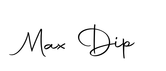 Create a beautiful signature design for name Max Dip. With this signature (Autography-DOLnW) fonts, you can make a handwritten signature for free. Max Dip signature style 10 images and pictures png