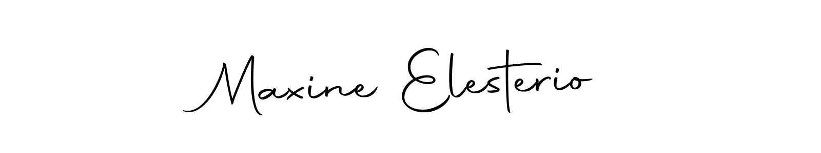 Similarly Autography-DOLnW is the best handwritten signature design. Signature creator online .You can use it as an online autograph creator for name Maxine Elesterio. Maxine Elesterio signature style 10 images and pictures png