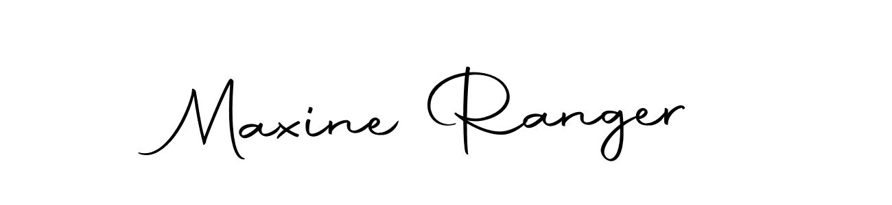 You should practise on your own different ways (Autography-DOLnW) to write your name (Maxine Ranger) in signature. don't let someone else do it for you. Maxine Ranger signature style 10 images and pictures png
