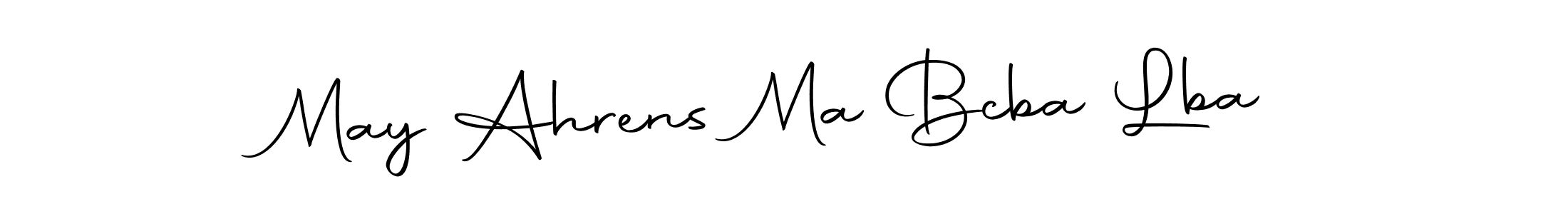 Also You can easily find your signature by using the search form. We will create May Ahrens Ma Bcba Lba name handwritten signature images for you free of cost using Autography-DOLnW sign style. May Ahrens Ma Bcba Lba signature style 10 images and pictures png