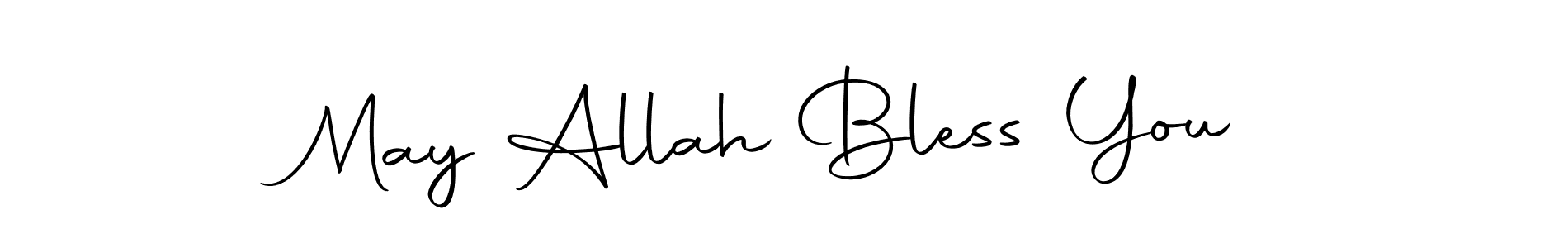 Make a beautiful signature design for name May Allah Bless You. Use this online signature maker to create a handwritten signature for free. May Allah Bless You signature style 10 images and pictures png