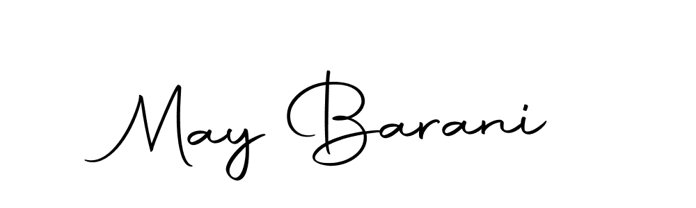 How to make May Barani name signature. Use Autography-DOLnW style for creating short signs online. This is the latest handwritten sign. May Barani signature style 10 images and pictures png